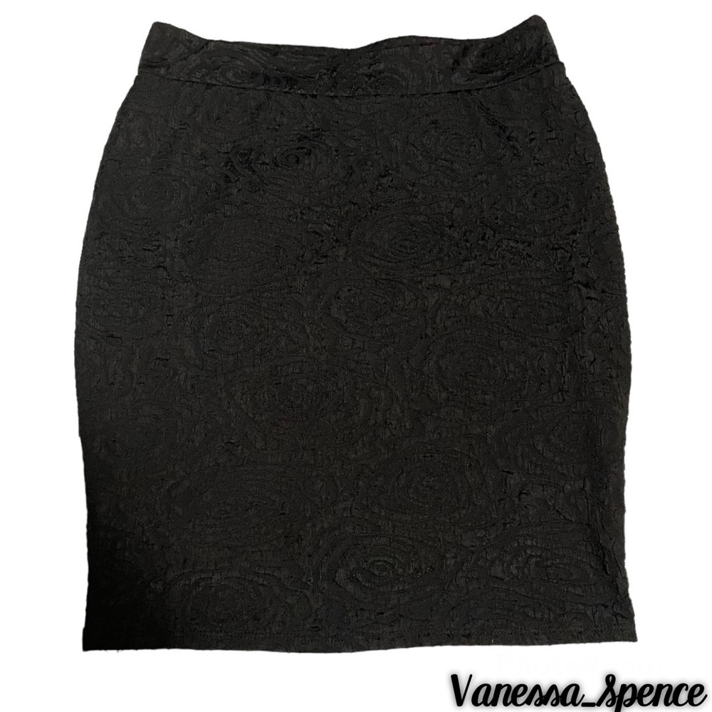 Mandy Evans Black Stretchy Skirt Medium
